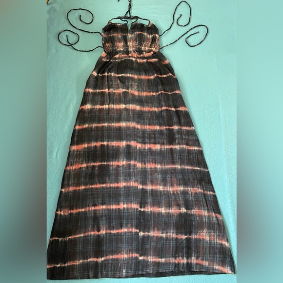 LOVESTITCH Marfa maxi dress empire waist strappy halter 2 pockets NWT size S - Picture 5 of 14